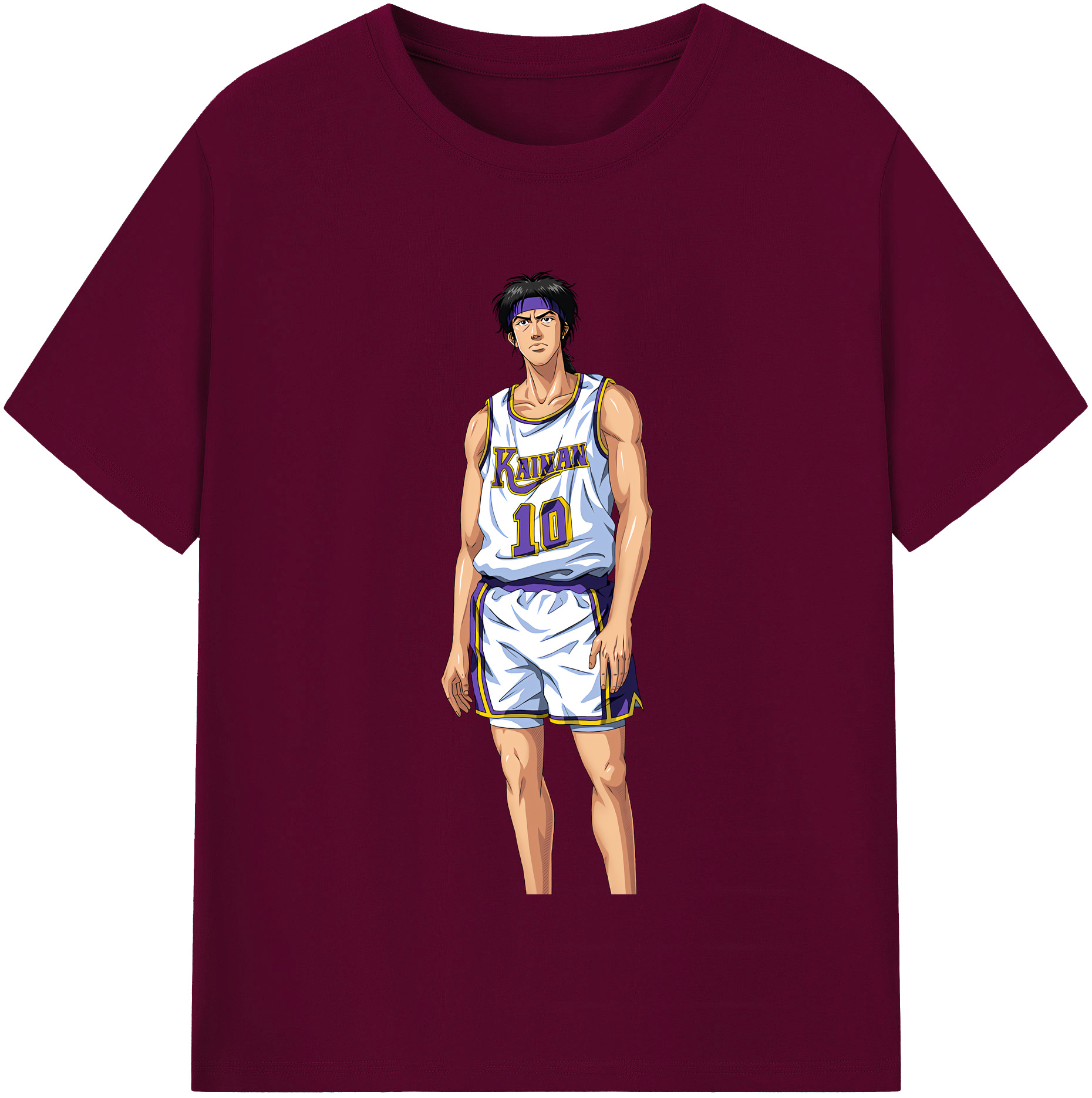 （画像用） SLAM DUNK／スラムダンク レディースカジュアルプリントTシャツ（綿100％）